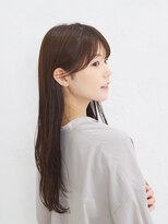 グラ デザイン アンド ヘアー 難波店(GRAS DESIGN & HAIR by HEADLIGHT)&nbsp;ロングレイヤー暗めカラーデザインカラーナチュラルブラウン