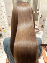 ソワバイアロマヘアー(soi by AROMA hair) ストレートロング/透明感カラー/縮毛矯正/ニュアンスカラー/仙台