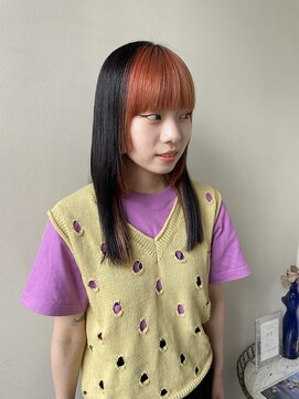 ノード(NODO) 姫カットツートンカラー