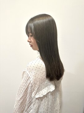 ヘアースタジオ ゼン カロン(Hair studio Zen kalon) オリーブグレージュ×チャコールグレージュ20代30代40代50代