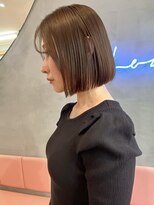 ロンドリゼル 札幌(Lond RiseL)&nbsp;オリーブグレー/ブリーチなし/マロンベージュ/黒髪/小顔/札幌