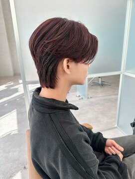 ジーナ 天神(Zina) 毛流れセンターパート(メンズカット/ダウンパーマ/ナチュラル)