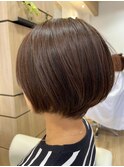 富士見ヶ丘ショートくびれショートイルミナカラー顔周りレイヤー