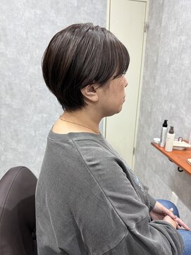 シールドヘアー 沖縄 新都心(C'LD Hair) 那覇美容室/おもろまち美容室/ショートボブ/小顔ショート/カット