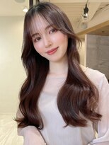 グランド(GRAND)&nbsp;ロングヘア30代40代ストレートレイヤー前髪なし前髪あり表参道