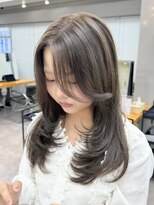 ヴェルダ 池袋店(verda) ブリーチなしダブルカラー×オリーブ Riko