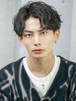 MEN'S HAIR BLEACHi 四日市店【メンズ ヘア ブリーチ】 《BLEACHi》ツイスパセンターパート【numberA.×BLEACHi】