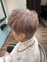 フラワー 六甲道(flower)&nbsp;ベリーショート×ミルクベージュ♪