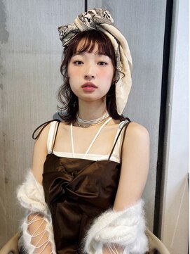 ロンプ(romp) ガーリーハーフアップi【romp佐々木】