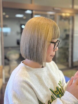 ワイボンドヘアー(Y bond hair) 似合わせカット20代30代40代50代ショートボブくびれレイヤーボブ