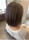 髪質改善白髪ぼかしベージュ