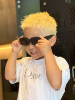 フリークバーバーショップ 烏丸御池店(FREAK BARBER SHOP) 京都キッズカット×ブリーチ烏丸御池K