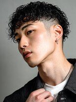 ホーミーズ 横須賀中央店(homies)&nbsp;波巻きツイストスパイラル 刈り上げ 束感 眉毛カット 20代 30代