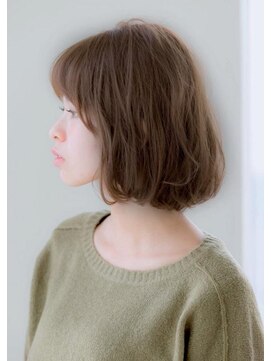 ジョエミバイアンアミ(joemi by Un ami) (joemi)ワイドバングくびれミディモーブカラーワンサイド(花野)