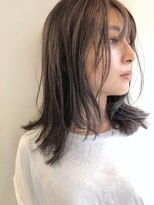 ラベンダーアッシュデザインカラー