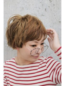 ヘアースペース レガッタ(hair space Regatta) スタイルアップのマッシュショート