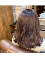 ヘアーデザイン アズール(Hair Design Azur) 【Azur】透明感たっぷりcolor“ラベンダーベージュ”