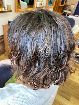 ルアージュ 調布店 ショートパーマ[髪質改善/ヘッドスパ/ハイライト/調布]