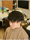 マッシュツイストスパイラルパーマ