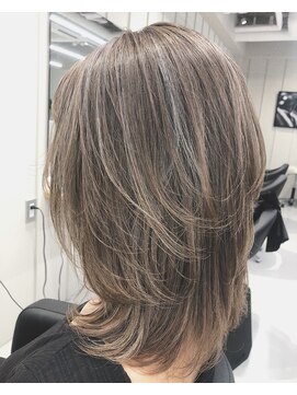 バルベストーキョーサウス(BARBES TOKYO SOUTH) グレージュハイライト【RISA】