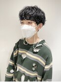 黒髪×ミックスラフパーマ HAZEL博多