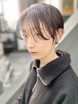 ヌード(NUDE) 「NUDE」#束感ショート10代20代30代40代ピンク 大人ショートボブ