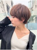 絶壁解消大人ショートボブ