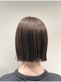 山形<ボブ×ヌーディベージュ>