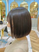 ロンドプランタン 恵比寿(Lond Printemps)&nbsp;大人かわいいぱつっと前下がり内巻きボブ