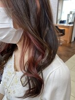 ミオ パーチェ ヘア(mio pace hair) イヤリングカラー～ディーププラム～