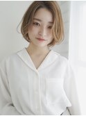 ふんわりレイヤー ボブスタイル