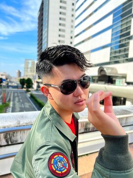 ヒロギンザバーバーショップ 大宮店(HIRO GINZA BARBER SHOP) 2022年冬 フェードパーマ