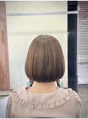 重めのワンレングスボブ☆