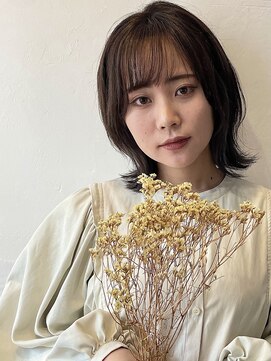 グラムヘアデザイン(g. hair design) 《　伸ばしかけの方に、ウルフボブ*  》