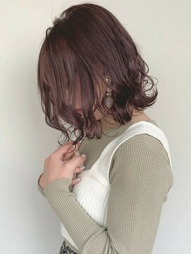 ロウバイレボ 柏(lou by revo) 前髪/イヤリングカラー/イメチェン/ラベンダーカラー[柏/柏駅]