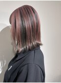 ピンク×ブラック