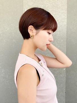 ロンド レグリーズ 立川(Lond leglise) ショート×顔周り×前髪×シルキーベージュ×グレージュカラー