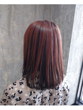 フルアヘッド(FULL A HEAD) チークレッドアンブレラカラー