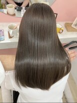 似合わせ/白髪ぼかし/インナーカラーに特化した髪質改善サロン 元住吉 武蔵小杉&nbsp;アッシュグレージュオリーブベージュ/元住吉美容室