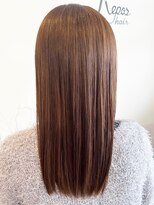 レポヘアー(Repos hair)&nbsp;20代30代40代髪質改善カラーブラウンベージュ透明感ストレート