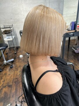 ガルボ ヘアー(garbo hair) ハイトーンデザインカラーエクステ10代20代