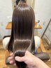 【理想のうるツヤな美髪へ】縮毛矯正+トリートメント￥16.600～