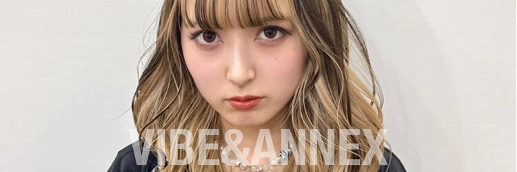 バイブアンドアネックス(VIBE & ANNEX)のサロンヘッダー