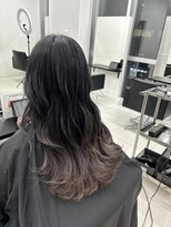 アライブ ハラジュク(ALIVE harajuku)&nbsp;【ALIVE 夕貴】シルバーベージュグラデーションカラー