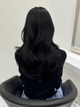 ベレーザシェルト(Beleza scelto) 10733黒髪グレーアッシュ韓国風巻き姫カットレイヤーワンカール