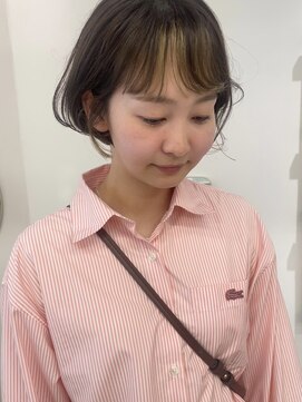 ハル 南平岸(HARU) 前髪インナーがポイントのフレンチボブ♪/ミニボブ/ショートボブ