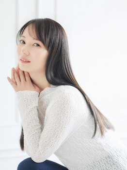 ステラバイケンジ(STELLA by KENJE)の写真/【髪質改善/縮毛矯正/酸性ストレート】ツヤとまとまりが続くダメージを最小限に抑えた髪質改善ストレート