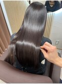 大人かわいいエギョモリミルクティーブラウン ひし形シルエット