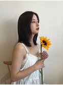 顔まわりレイヤーカット