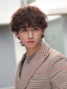 フィフス 原宿(fifth) 原宿渋谷シャドウパーマルーズパーマ無造作刈り上げツーブロック